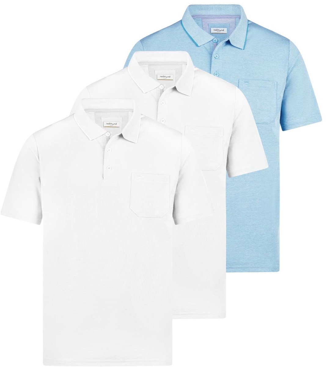 Redmond Heren poloshirt 3 pack Basic
