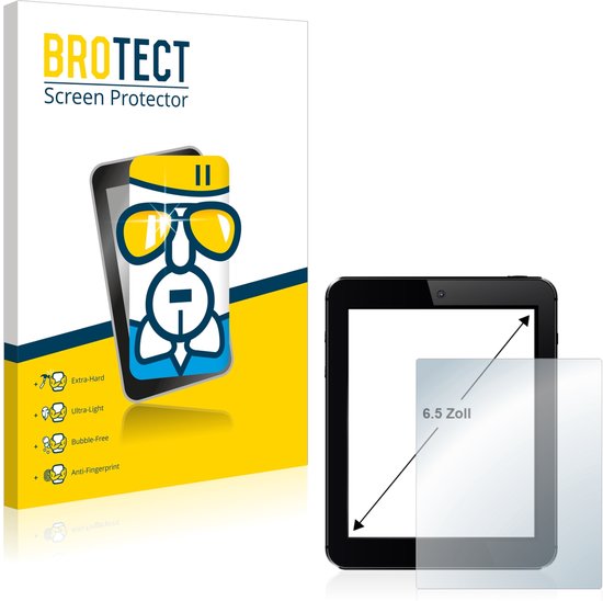 BROTECT Glas Screen Protector voor Huawei P9 Plus Schermbeschermer [9H Hardheid, Beschermglas-Folie niet Gehard Glas