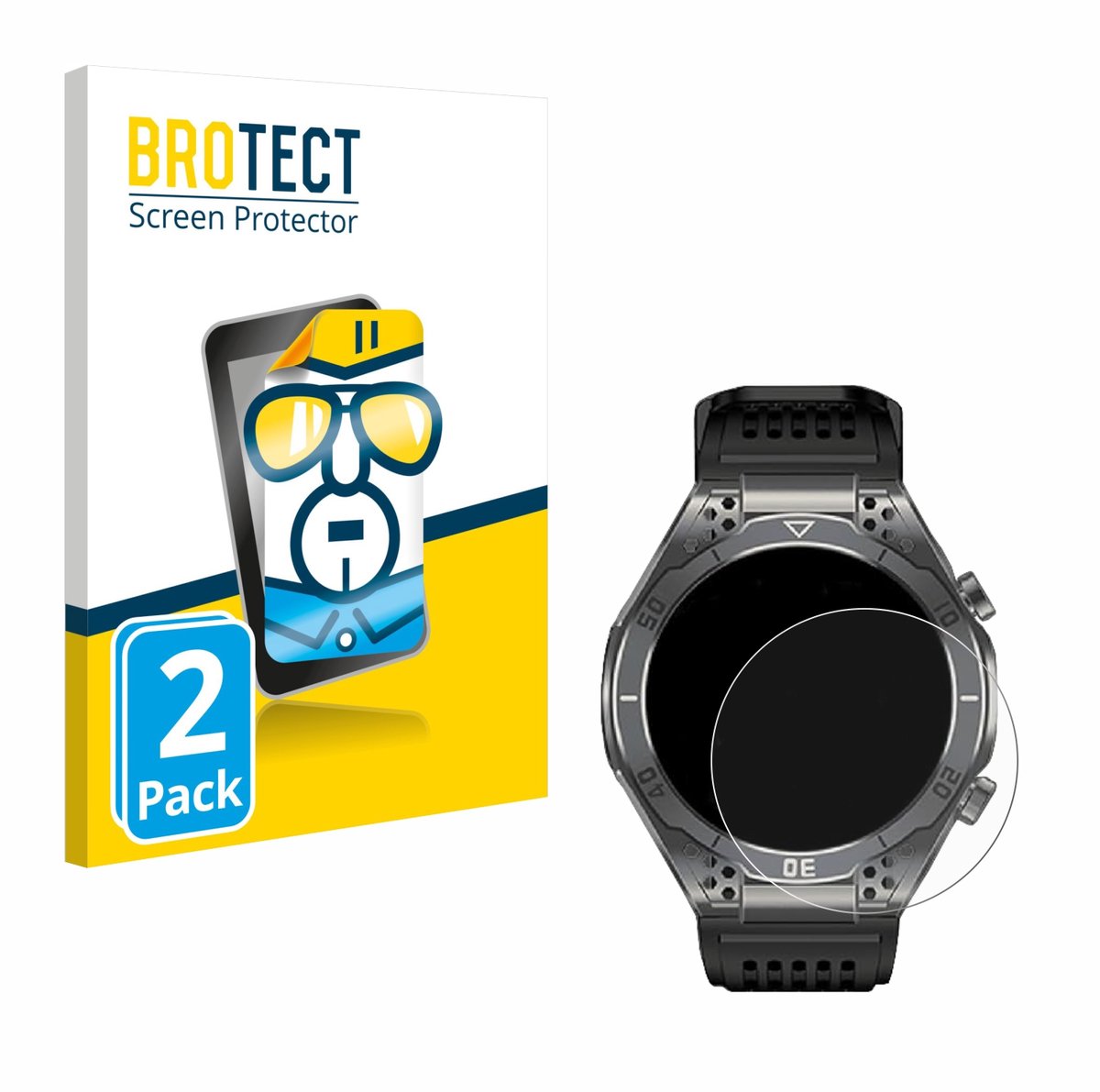 BROTECT - Screenprotector voor Stahlgear Apollo - Folie Beschermfolie transparant 2 Stuks