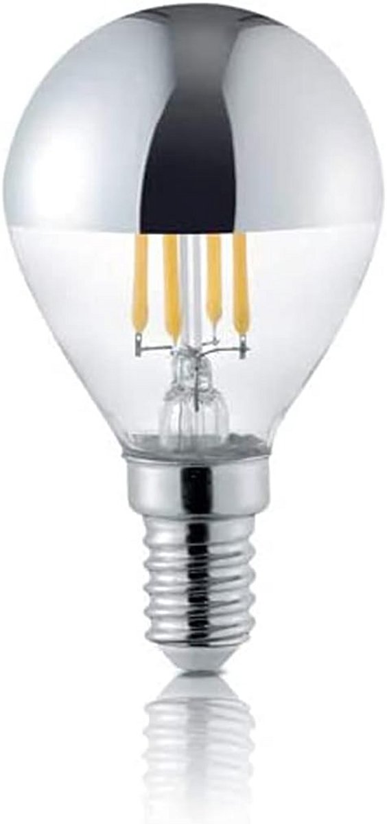 Energiezuinige LED Lamp E14 Druppelvorm 4W Warm Wit - 420 Lumen, Transparant Glas