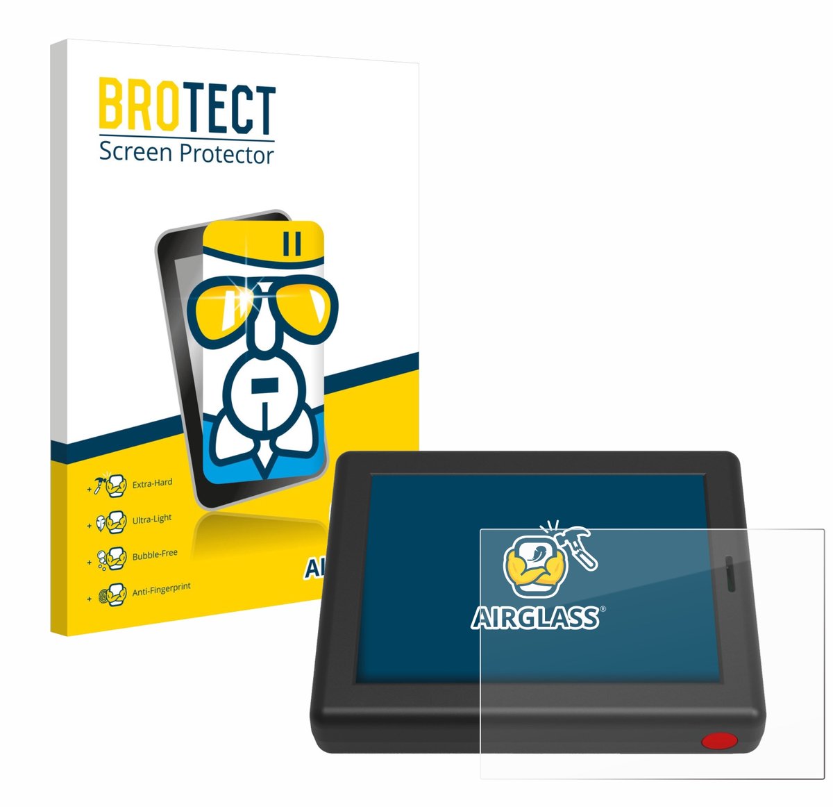 Screenprotector voor XC Tracer Maxx III Beschermglas transparant