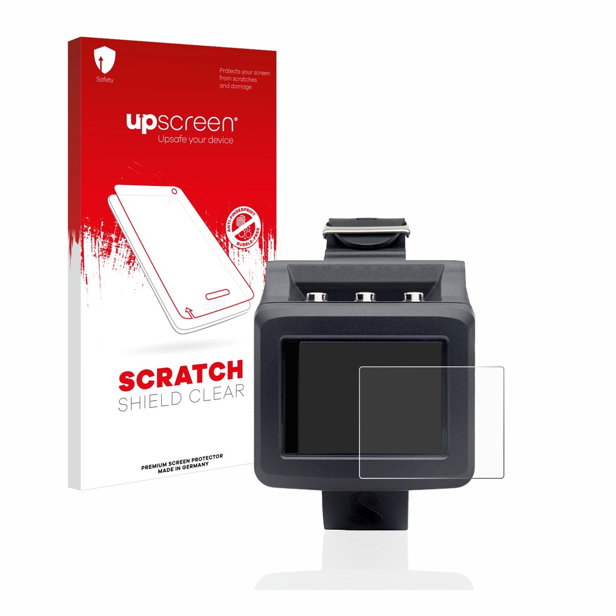 upscreen - Screenprotector voor Uwatec Galileo G2 - Folie Beschermfolie transparant