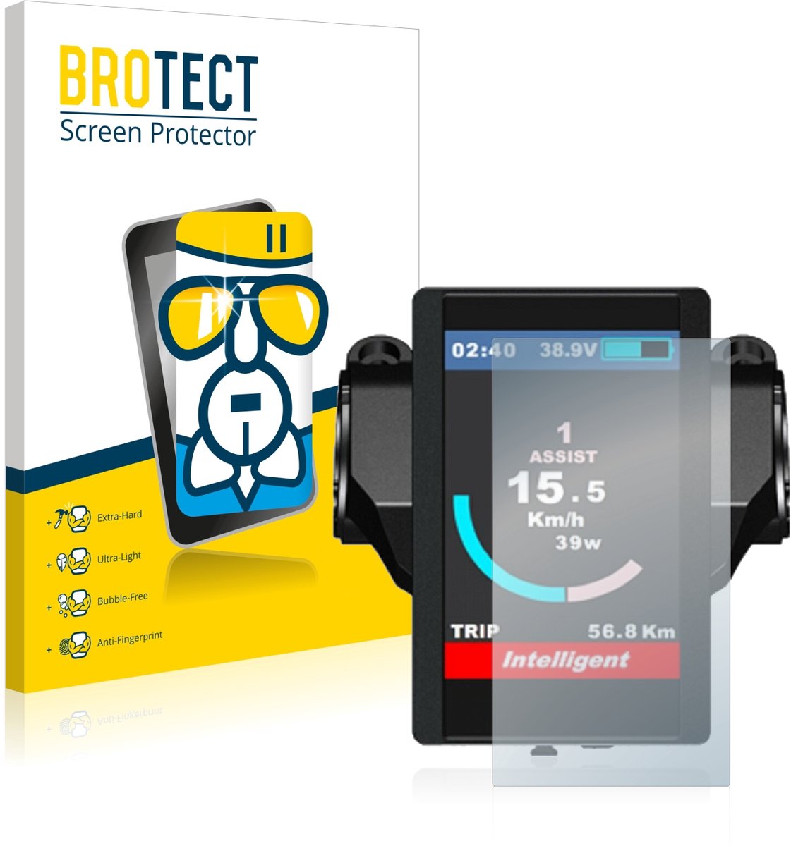 Screenprotector voor Bafang 850c Beschermglas transparant