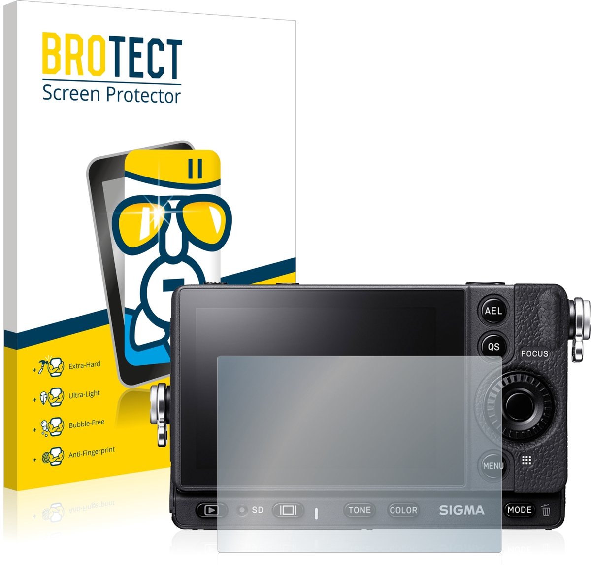 Screenprotector voor Sigma FP L Beschermglas transparant