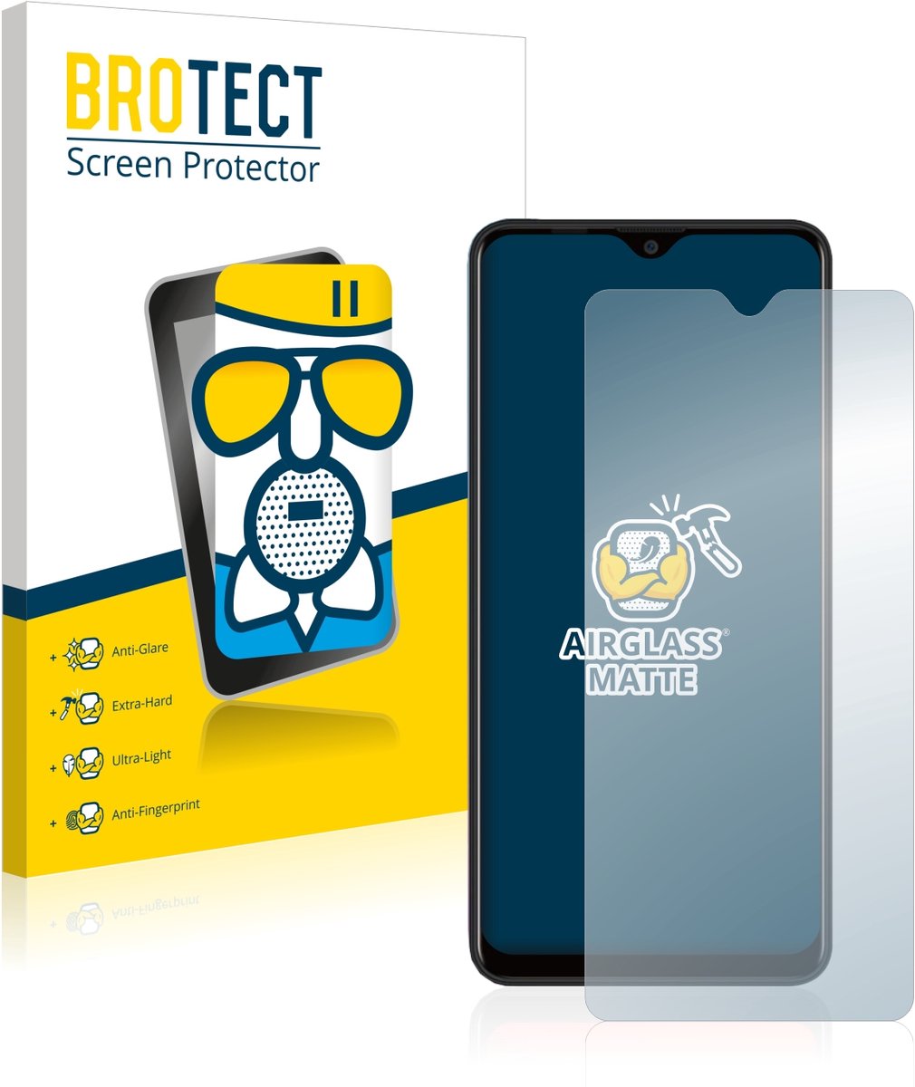 BROTECT - Screenprotector voor Blackview A80 Plus - Folie Beschermfolie Beschermglas matte