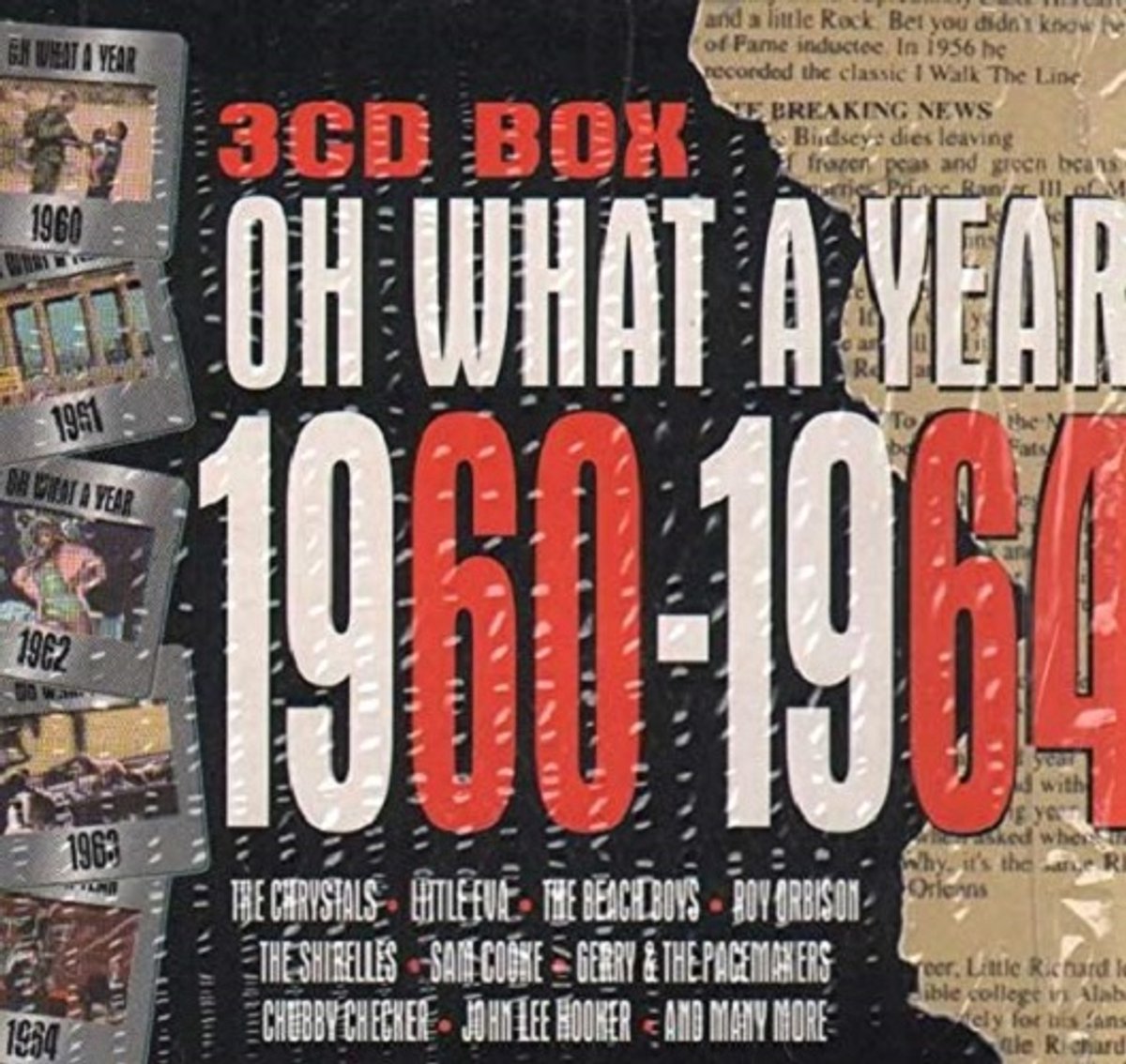 3-CD Various - OH WHAT A YEAR 1960-1964