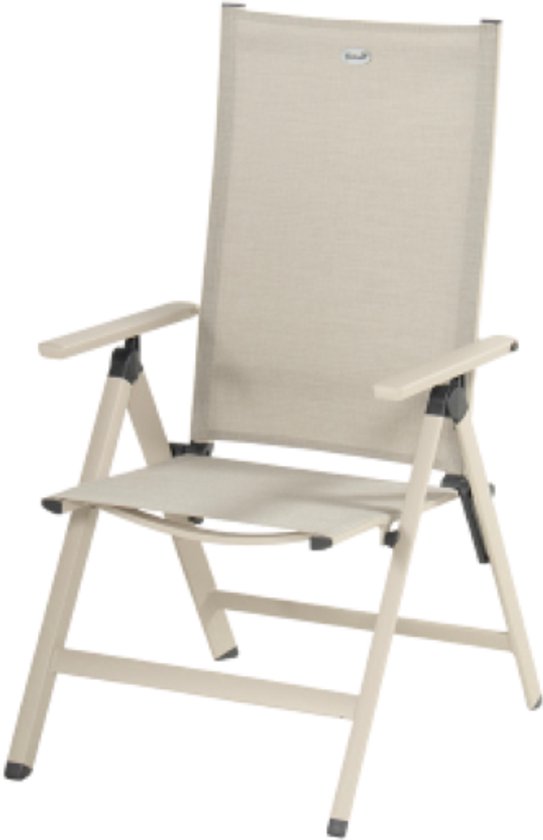 Hartman tuinstoel - verstelbaar - Aruba - zand/beige - alu/textyleen — afbeelding 2