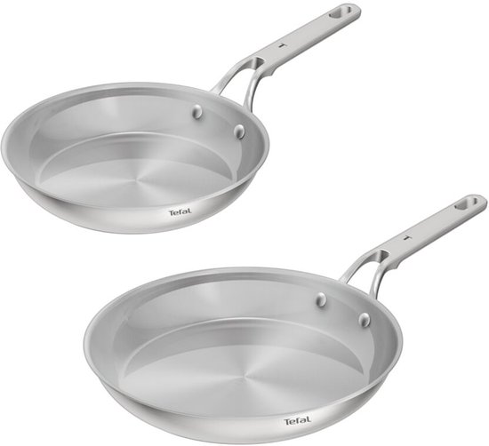 Tefal Extreme koekenpannenset 24/28 cm