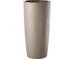Elezza Musa Matte Bloempot Ø35 x H90 cm - Taupe