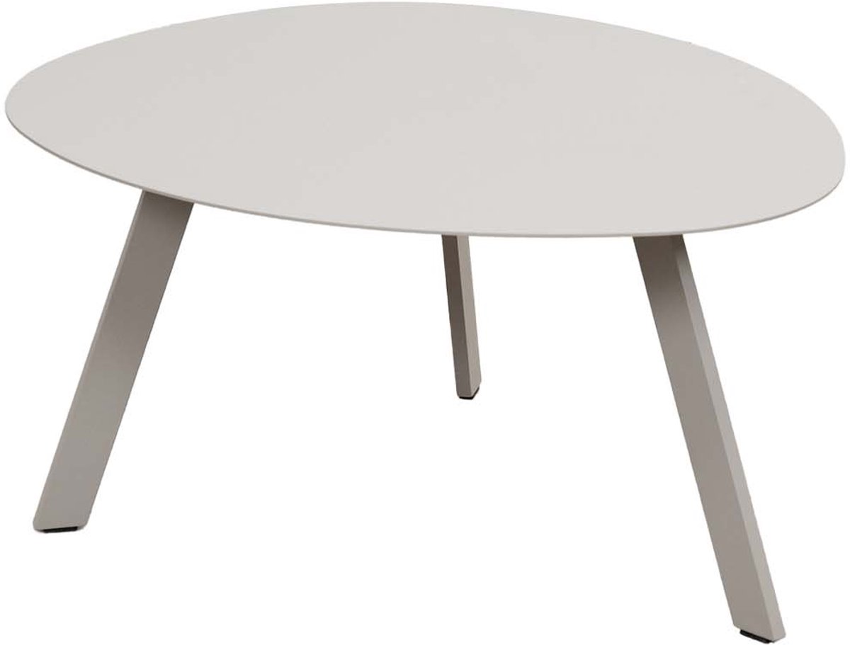 Bijzettafel Secli | 74x60cm | Camel | Aluminium