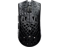 ATK Ghost Ultimate - Draadloze Gaming Muis - 48 g - Carbon Fiber Hollow Shell - PAW3950 Ultra Sensor – 8 kHz Polling - Nordic MCU - Ultralight - Nano Coating - Zwart