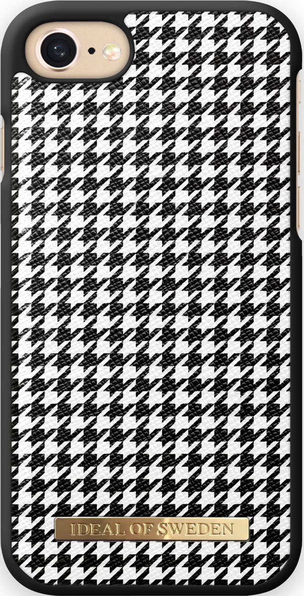 iDeal of Sweden Fashion Case Houndstooth voor iPhone XR Houndstooth