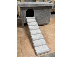 Eenden broedkast natuursteen