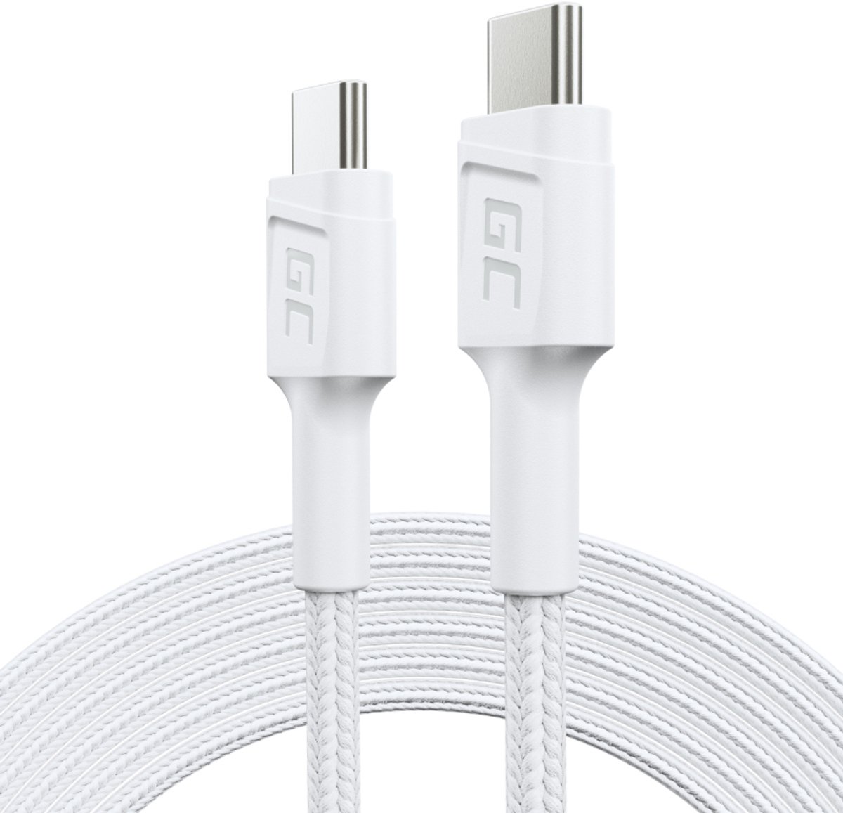 Green Cell KABGC29W USB-kabel USB 3.2 Gen 1 (3.1 Gen 1) 2 m USB C Wit