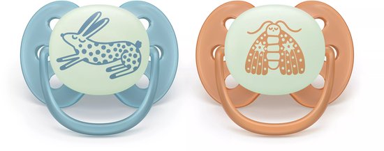 Philips Avent Ultra Soft Nighttime - 18+ maanden - Glow-in-the-dark fopspeen - SCF094/06 van Merkloos — afbeelding 4