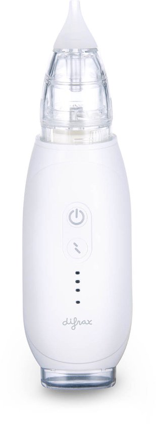 Difrax Elektrische Neusreiniger Baby - Draadloos, veilig en discreet