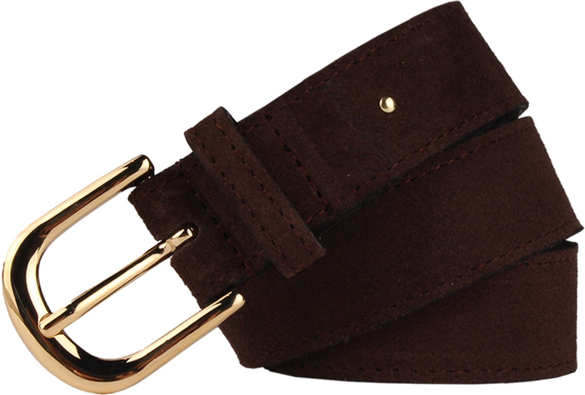 Legend Dames - Leren riem - Bruin - 85cm