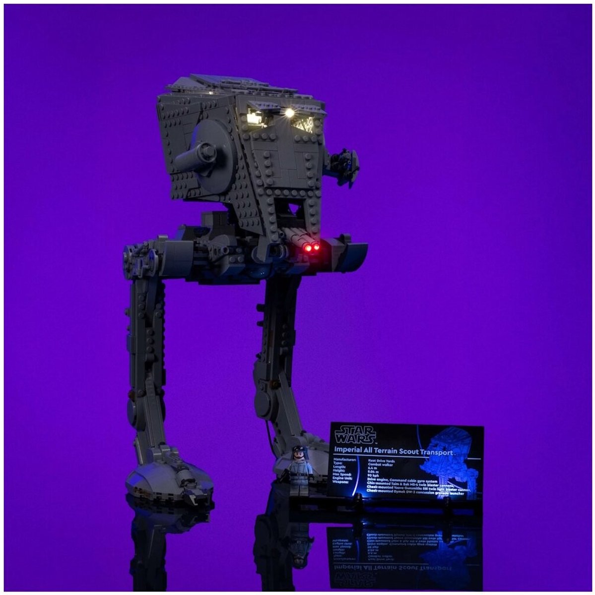 LMB 2.0 - Verlichtingsset geschikt voor LEGO® 75417 Star Wars - UCS AT-ST Walker