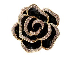 Top 10 Broches en Sierspelden 2026: Zwarte roosbroche met strass