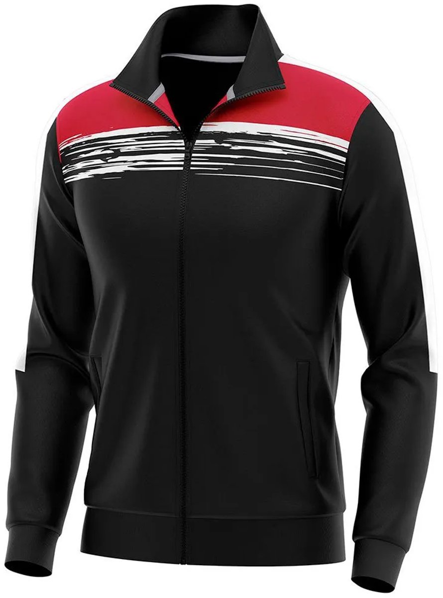 John Smith Ulva Sweatshirt Met Rits Zwart XL Man