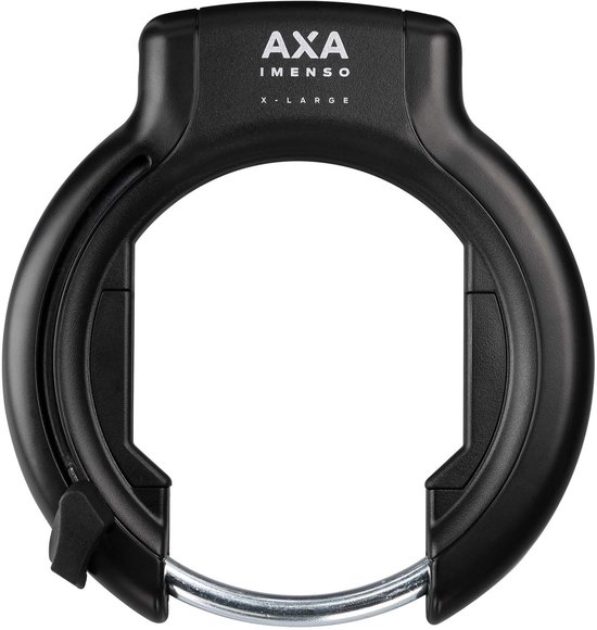 AXA Imenso X-Large retractable - Ringslot voor fietsen met brede banden - Frameslot - Met plug-in mogelijkheid - Zwart van AXA — afbeelding 4