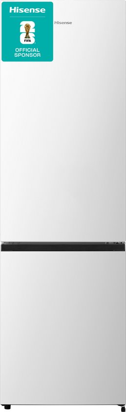 Koel-vriescombinatie wit 255L Hisense RB329N4AWE No-Frost Fast Freeze Multi Air Flow energiezuinig