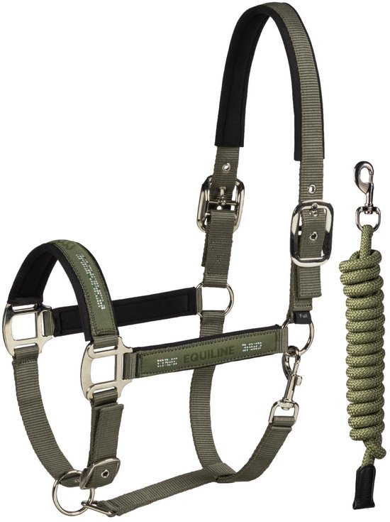 Halster en touwset voor paarden Equiline Esdino