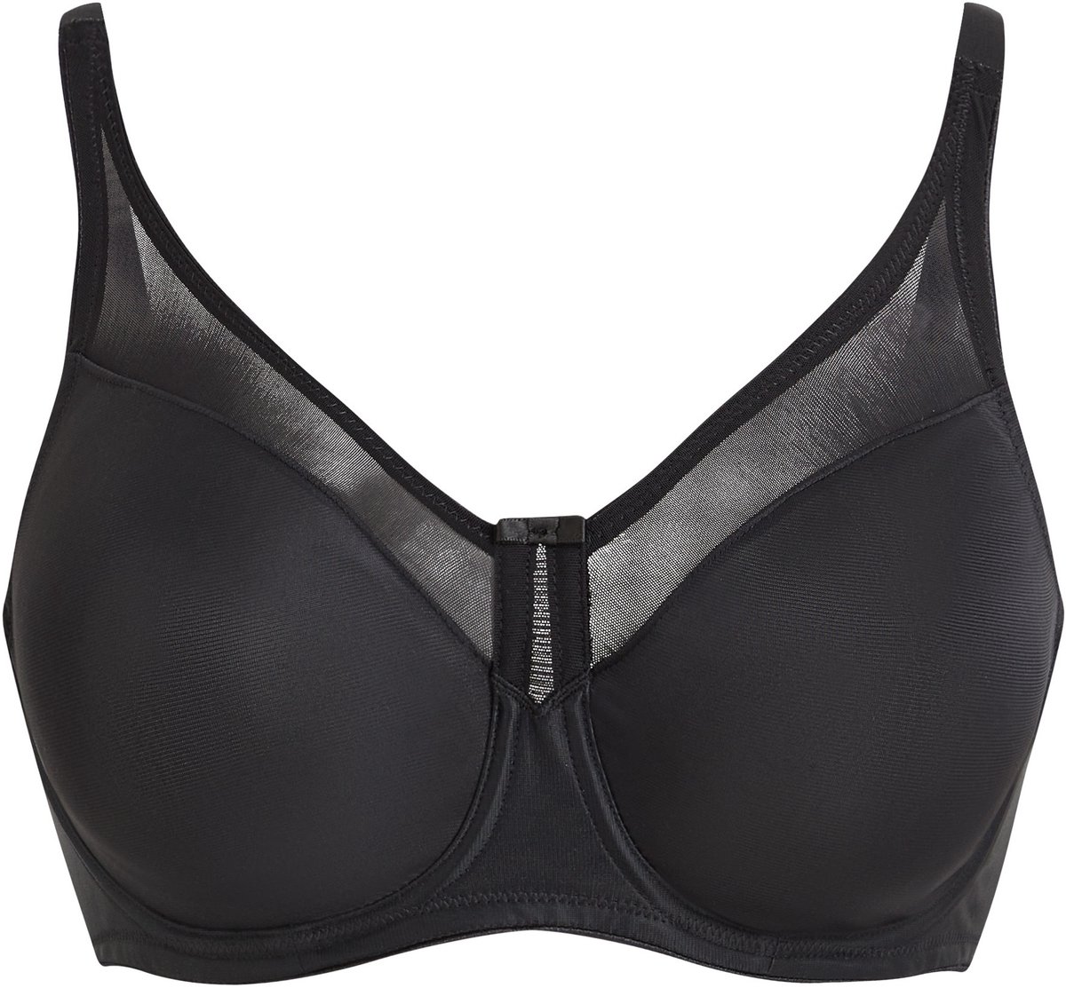 Hunkemöller Nina Non-Padded Underwired Minimizer Bra Zwart