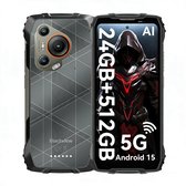 Blackview BL7000 - AI Robuuste Smartphone - 5G - 24GB RAM - 512GB ROM - 6.78 inch 120Hz - Robuuste Telefoon - IP68 Waterdicht - Nachtzicht - Android 15 - NFC - GPS - Zwart