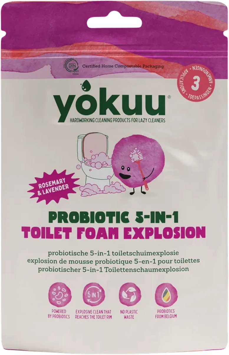 Yokuu Probiotic Toilet Foam Explosion Rosemary & Lavender (300 gr)
