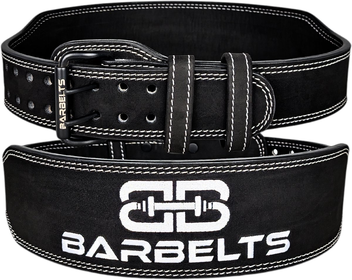 Barbelts Lifting Belt - Black | Fitness riem - Bodybuilding belt