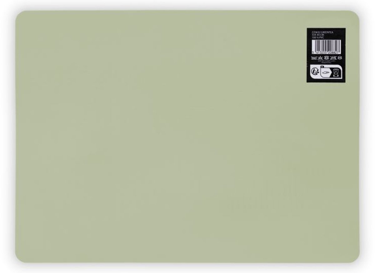 Placemat RIBBO - 33x45 cm, groen