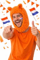 Bonnet Lion Oranje - Coupe du Monde 2026 - Voetbal - Oranje - Bonnet - Lions - Jour du Roi - Jeux Olympiques - Carnaval - Soirée déguisée - Taille unique