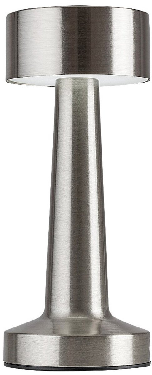 Rabalux Senan - Tafellamp - LED 2.7W oplaadbare tafellamp - Zilver