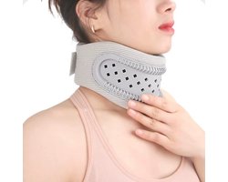 Cervicale Nekbrace Spons – Verstelbare Nekbeschermer voor Nekklachten, Whiplash, Artrose, Nekpijn & Ruggengraat Ondersteuning