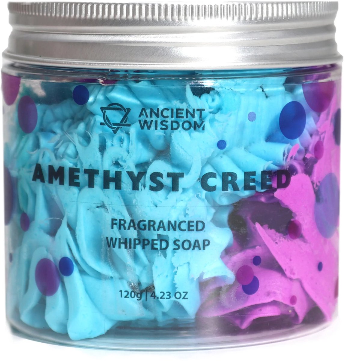 Slagroomzeep Amethyst voor mannen