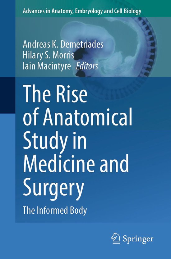 Biomedical and Life Sciences (R0) - The Rise of Anatomical S ... - cover