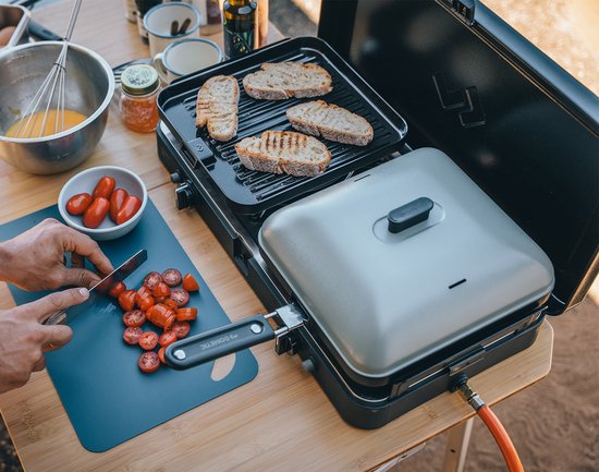 CADAC Dometic - 2 Cook Deksel - Universeel deksel voor extra warmtebehoud en spatvrij bakken en grillen van Merkloos — afbeelding 4