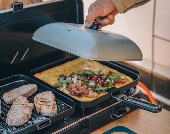 CADAC Dometic - 2 Cook Deksel - Universeel deksel voor extra warmtebehoud en spatvrij bakken en grillen van Merkloos — afbeelding 5