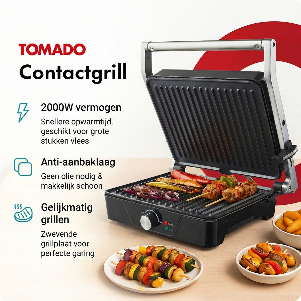 Tomado TGC4001S - XXL contactgrill thumbnail 2