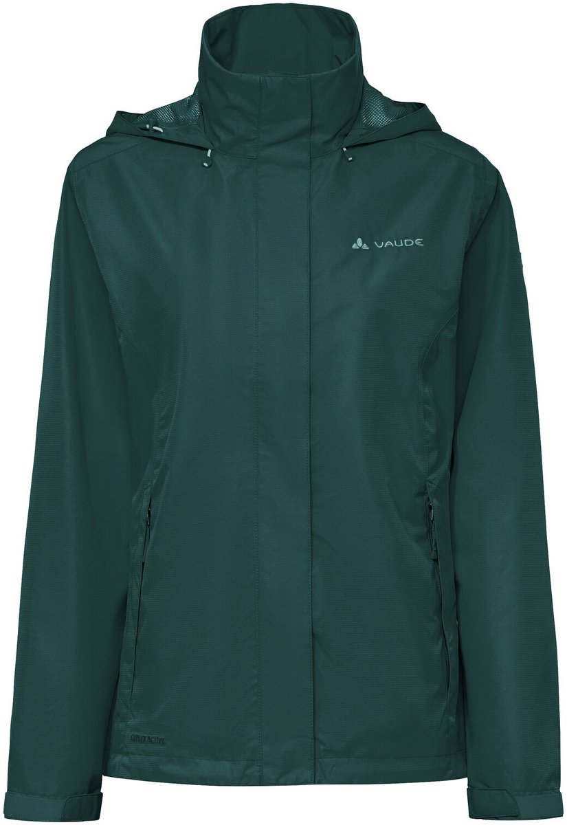 VAUDE Escape Light Jas, Hardshell Jas, Dames Outdoor Sportjassen, Waterdicht, Winddicht, Hardshell, Hooded, Regular fit