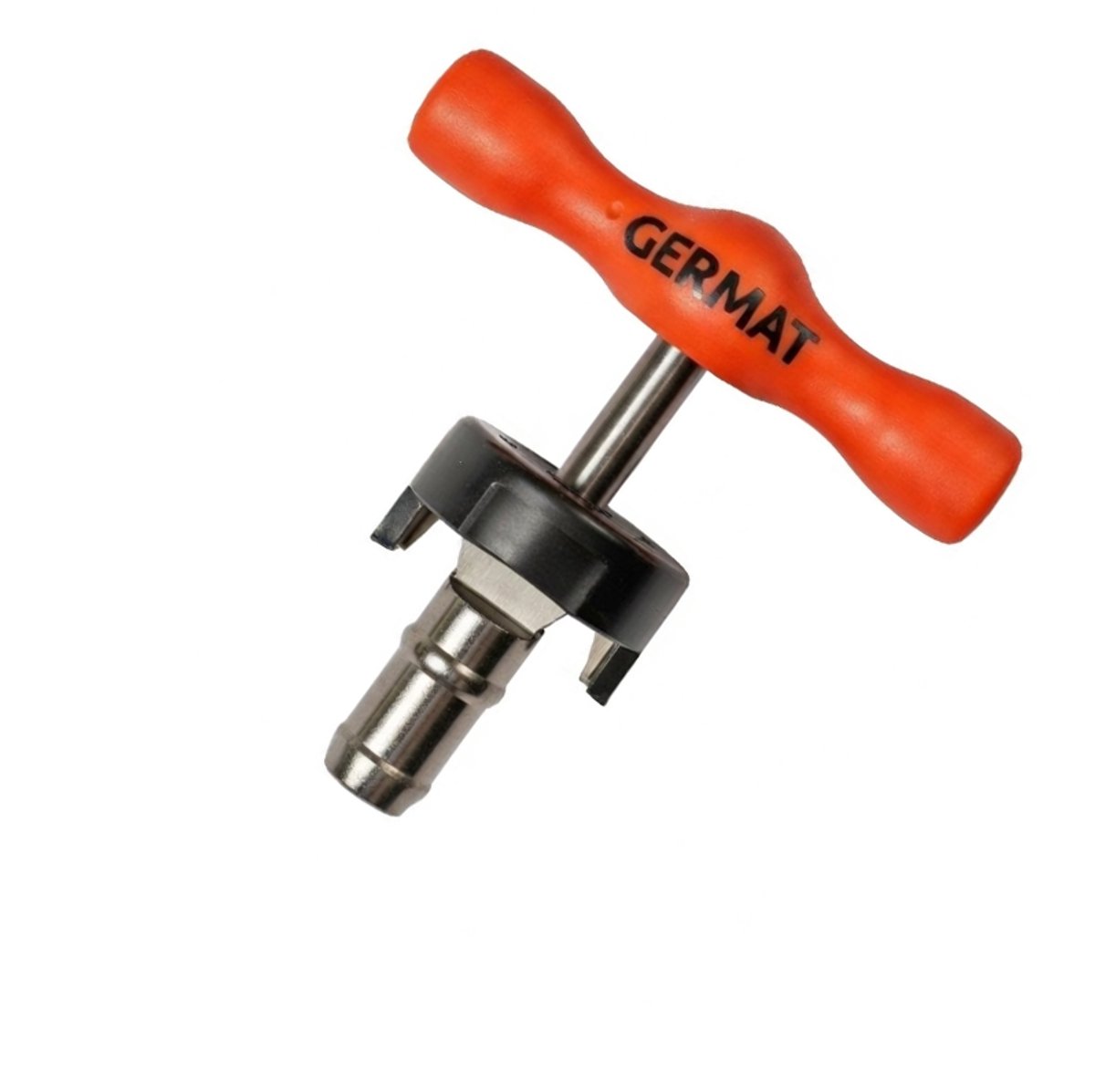 PEX ontbramer & kalibrator set 20 25 32 mm met buizenkniptang tot 42 mm – Voor PEX & ALUPEX buizen – Ontbramen, kalibreren en knippen – Geschikt voor accutol – Germat
