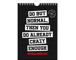 Make that the cat wise weekkalender- 2027