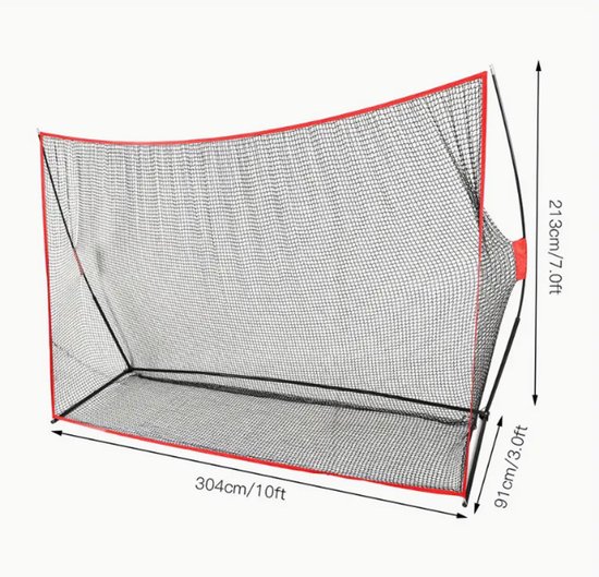 Golf Training Net - Golf Oefennet - Indoor/outdoor Golf Net- Golf Training Aid- Golf Spullen van GOLF — afbeelding 5