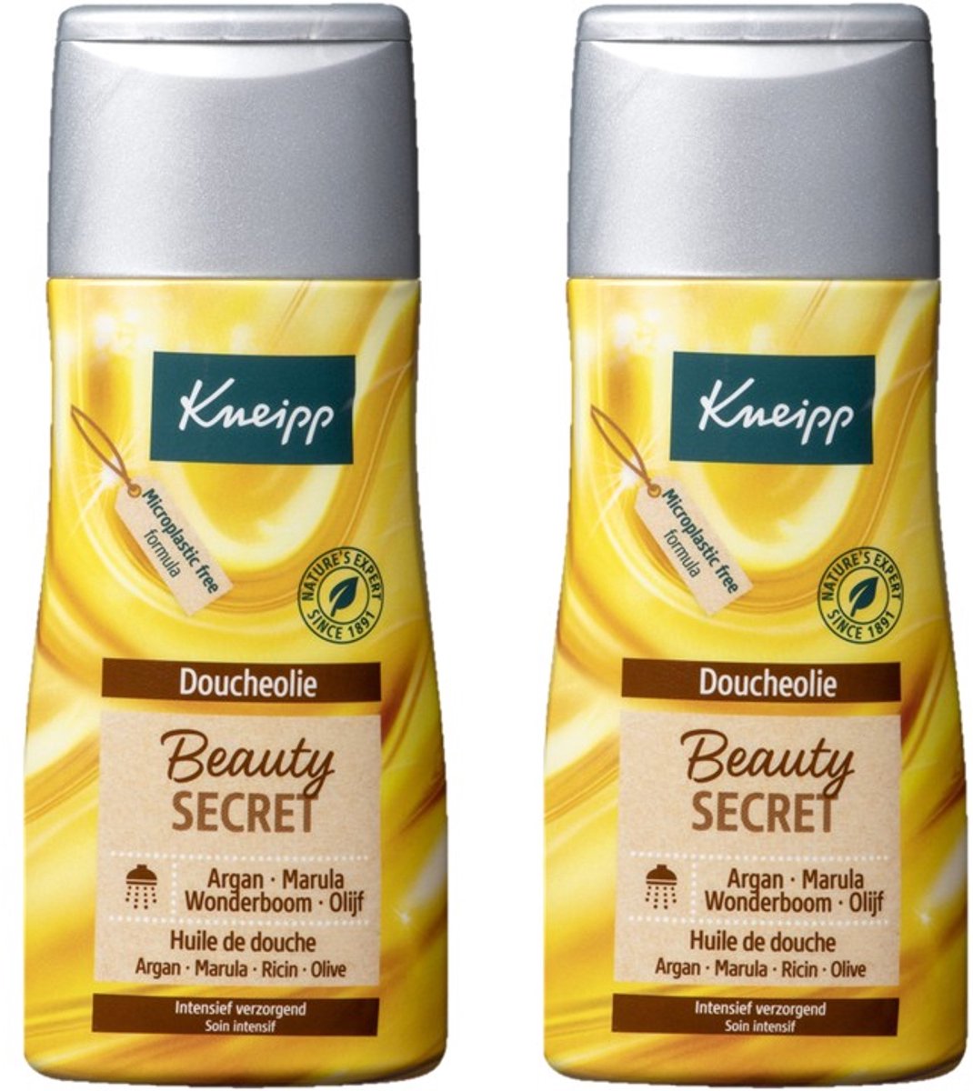 kneipp beauty secret doucheolie 2 x 200 ml