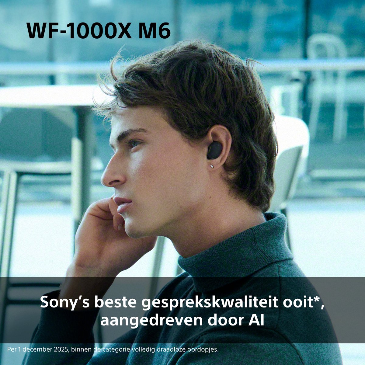 Sony WF-1000XM6 - Draadloze oordopjes met Noise Cancelling - Zilver – foto 8