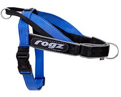 Rogz Noors Hondentuig Letzgo Blauw Maat XL