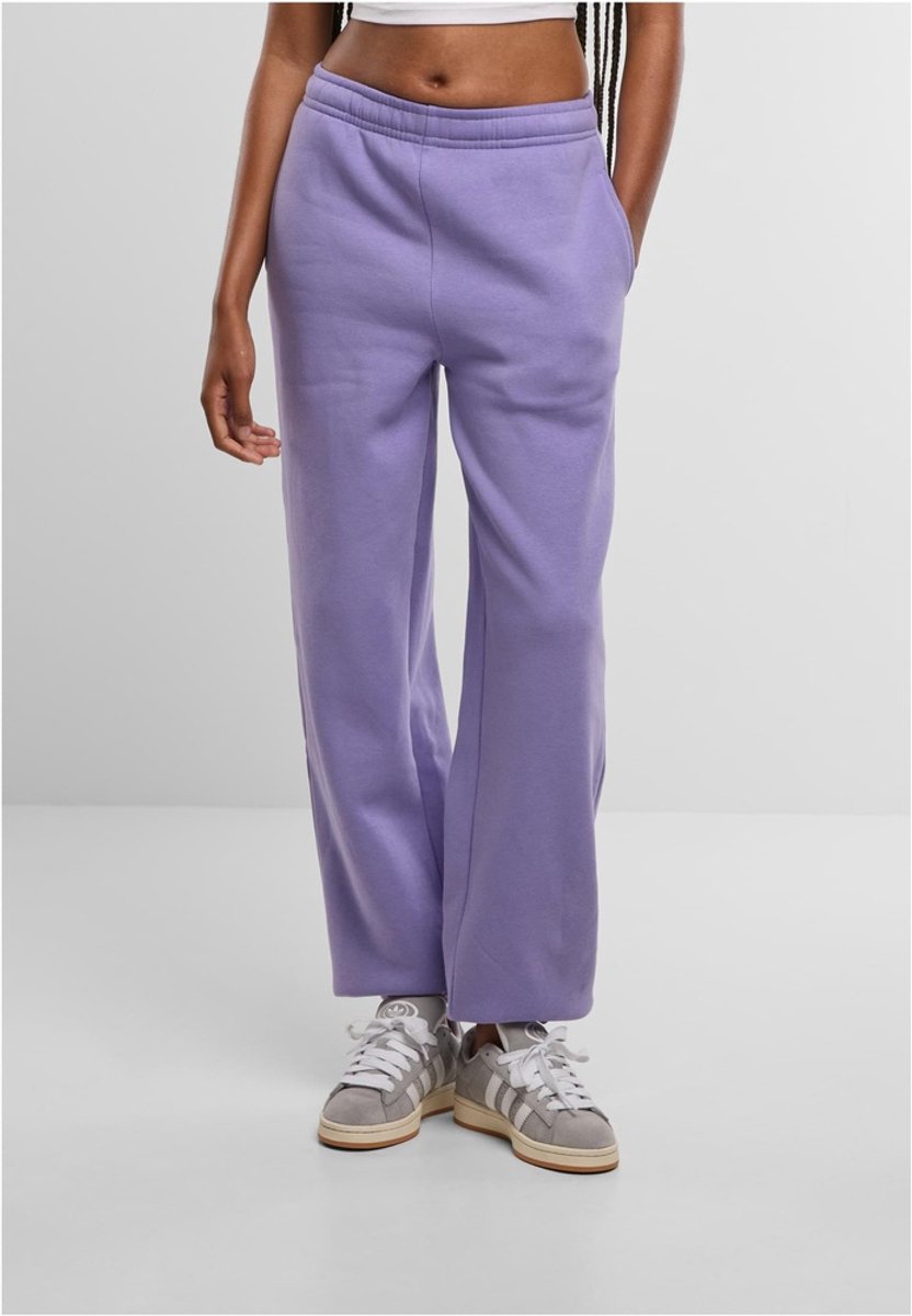 Urban Classics Fluffy Dames joggingbroek XS Paars