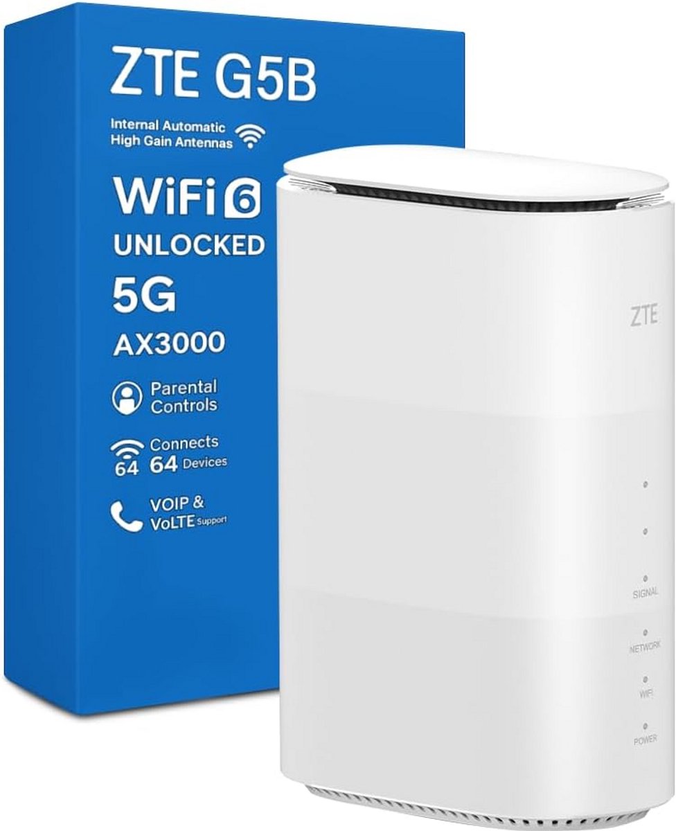 Draadloze 5G AX3000 WiFi 6 Router voor Thuisnetwerk