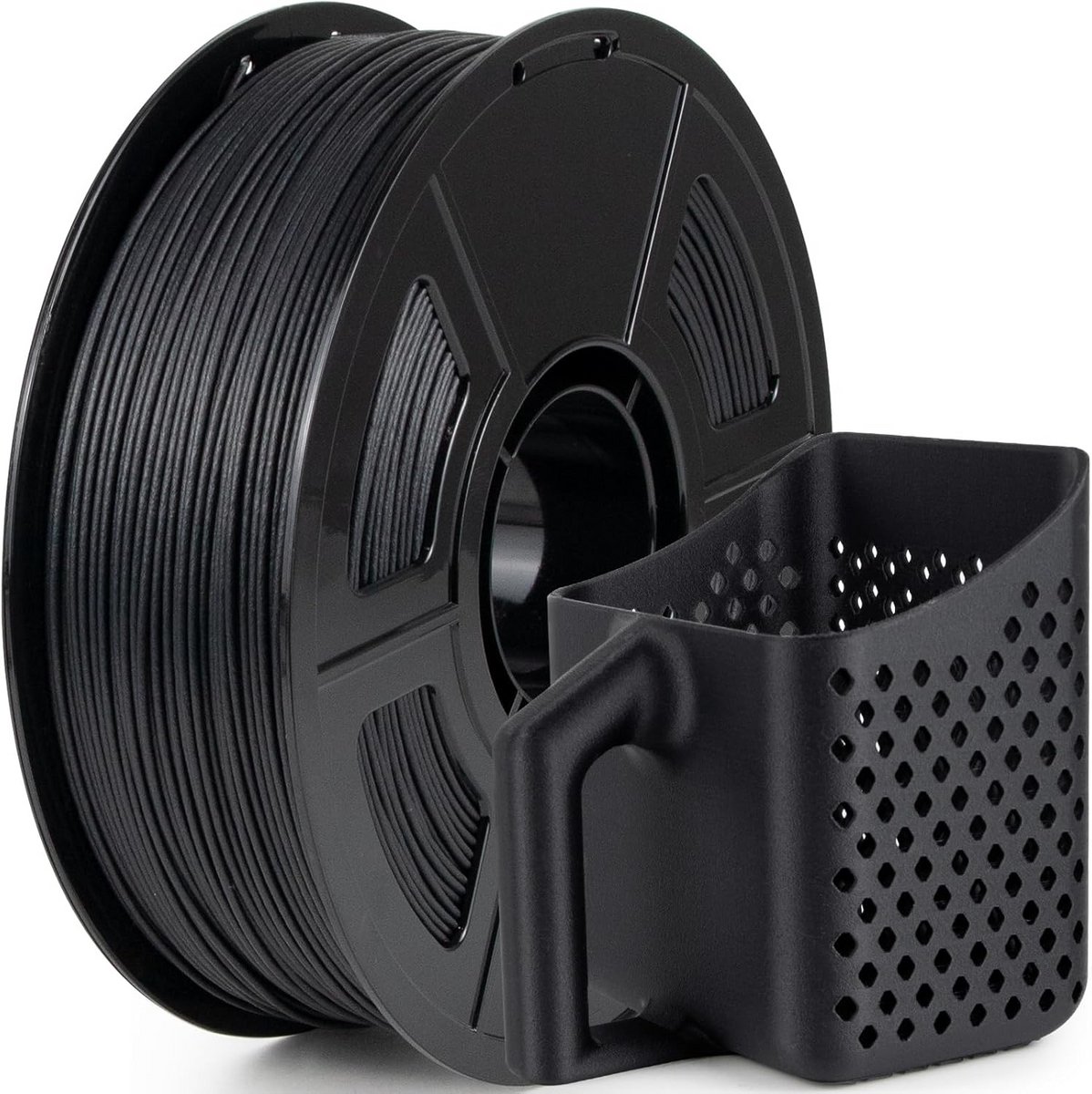Glasvezel Versterkt 3D-printerfilament ASA - 10% Glasvezel (Zwart)